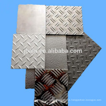Nuevo proveedor de garantía de comercio proveedor de color hoja de aluminio en relieve